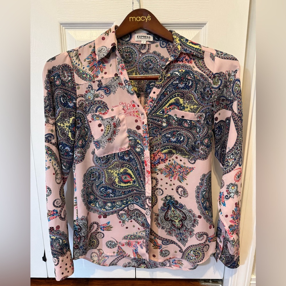 Express Paisley Portofino Shirt